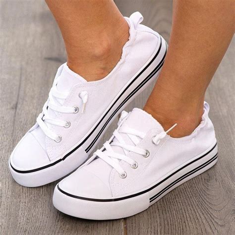 most comfortable white canvas sneakers.